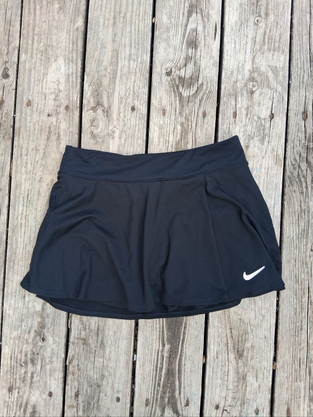 Nike Dri-FIT Black Athletic Skort Women’s Medium Sport Activewear